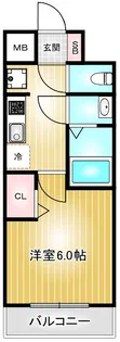 プレサンスTHE大須観音【3階】の間取り