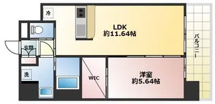 プレジオさくら夙川【2階】の間取り