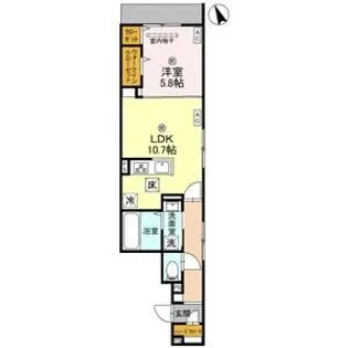 ラフレーズ【2階】の間取り