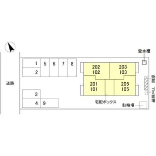 富山県射水市戸破【アパート】の外観