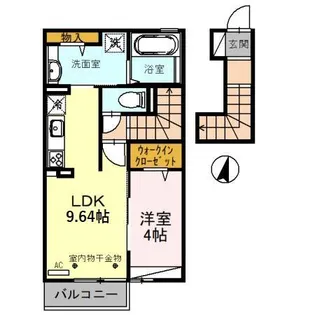 グラン・ディスJ【2階】の間取り