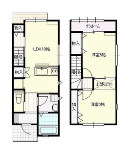 ファイン神楽【1階】の間取り