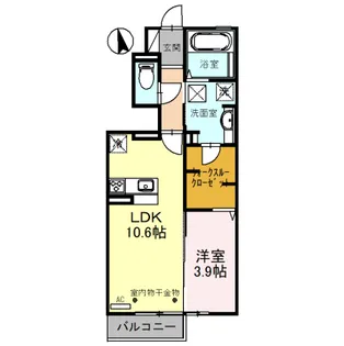 TKヴィレッジ【1階】の間取り