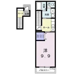 フェーヴ【2階】の間取り
