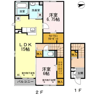ルーチェ【2階】の間取り