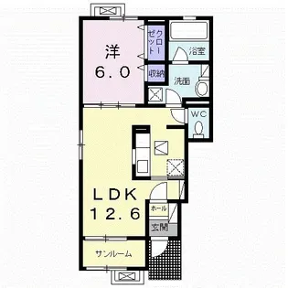 ビー・アンド・エル(B&L)【1階】の間取り