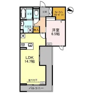 D-レジデンス椿【3階】の間取り