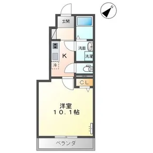 カナロアⅠ【1階】の間取り