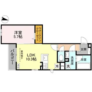 ドエル25【3階】の間取り