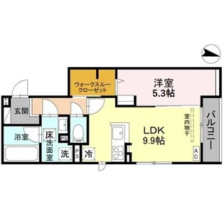 ドエル25【1階】の間取り