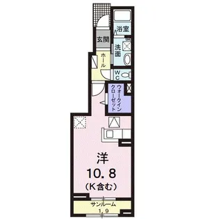 ローレルNSⅦ【1階】の間取り