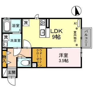 セレアージュ【2階】の間取り