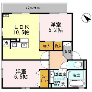 ネクサス【2階】の間取り