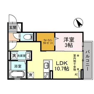 Luce【3階】の間取り