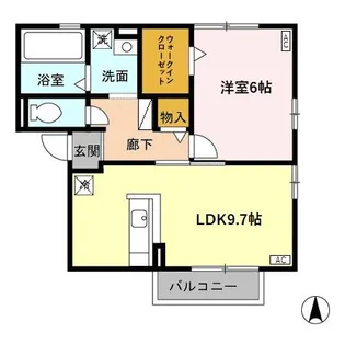 アクアマリン C【2階】の間取り