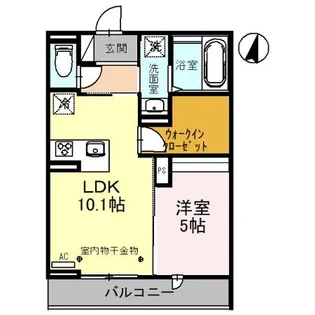 TORISIAキラリ【3階】の間取り