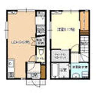 ビオラ古定塚B棟の間取り