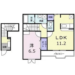 ヴィラ・グランツ【2階】の間取り