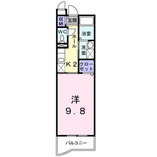 メゾン・ディナスティ【3階】の間取り