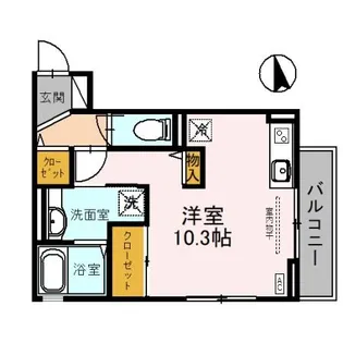 ルトリア【2階】の間取り