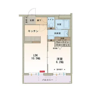 グレイス・ハート【3階】の間取り