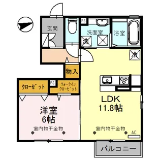AOI【1階】の間取り