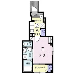 パルク【1階】の間取り