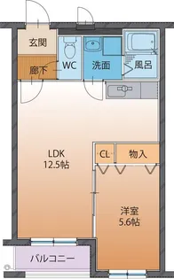 ハートフル 未来【1階】の間取り