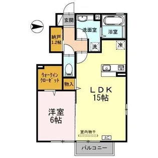 にゅうまごびれっじⅡ【1階】の間取り