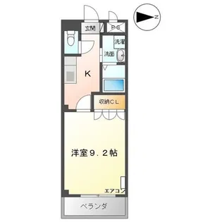 クレシアハウス大泉【1階】の間取り