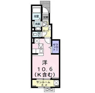 ジュエルⅠ【1階】の間取り