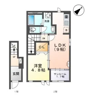 ルミナス【2階】の間取り