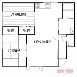 マルサ2号【D号室】の間取り