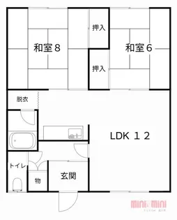 佐々木ハイツA【3号室】の間取り