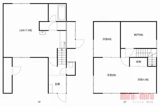 住吉マンション【2号室】の間取り