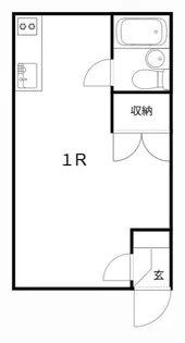 Myroom東町【F号室】の間取り