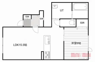 エルピス【103号室】の間取り