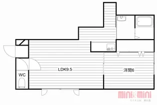 グランピア3.7【105号室】の間取り