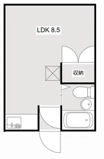 シティハウス(留萌)【205号室】の間取り