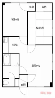 HDKビル【202号室】の間取り