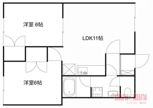 リベルタ【102号室】の間取り