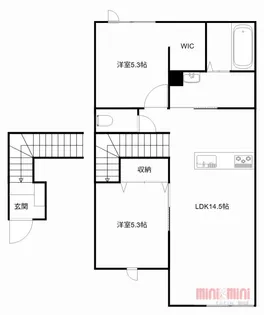MONOQLOⅠ【202号室】の間取り