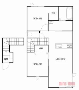 MONOQLOⅠ【2階】の間取り