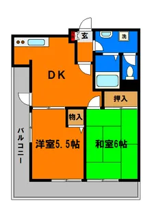 明生ビル【4階】の間取り