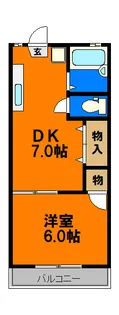 にふてぃはうす92【2階】の間取り