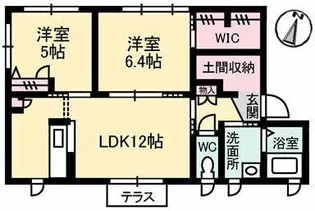 マーレ【1階】の間取り