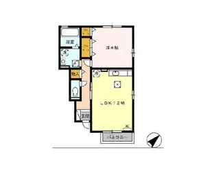 セジュール清瀬 B棟【1階】の間取り