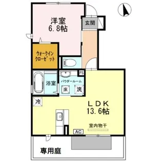 D-PHOENIX【1階】の間取り