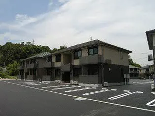 パールハイツ F棟【1階】の外観