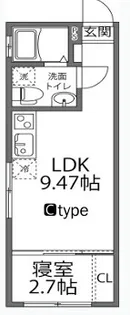ラヴィージェ赤羽【5階】の間取り